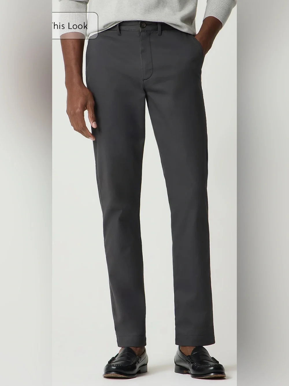 J.Crew Men’s Essex Classic Fit 100% Cotton Chinos in Size 32Wx34L